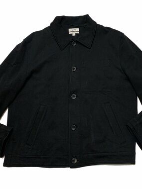 COS Men's Black Button Jacket